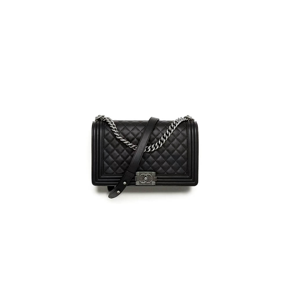 large boy Ch*el handbag(high-end grade)