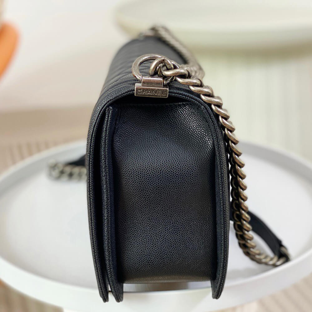 large boy Ch*el handbag(high-end grade)