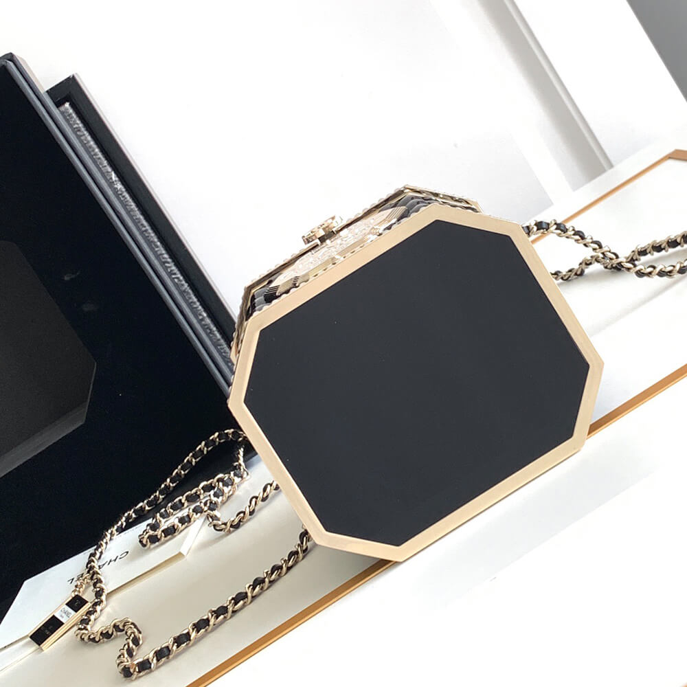 Ch*el tea box minaudiere(high-end grade)