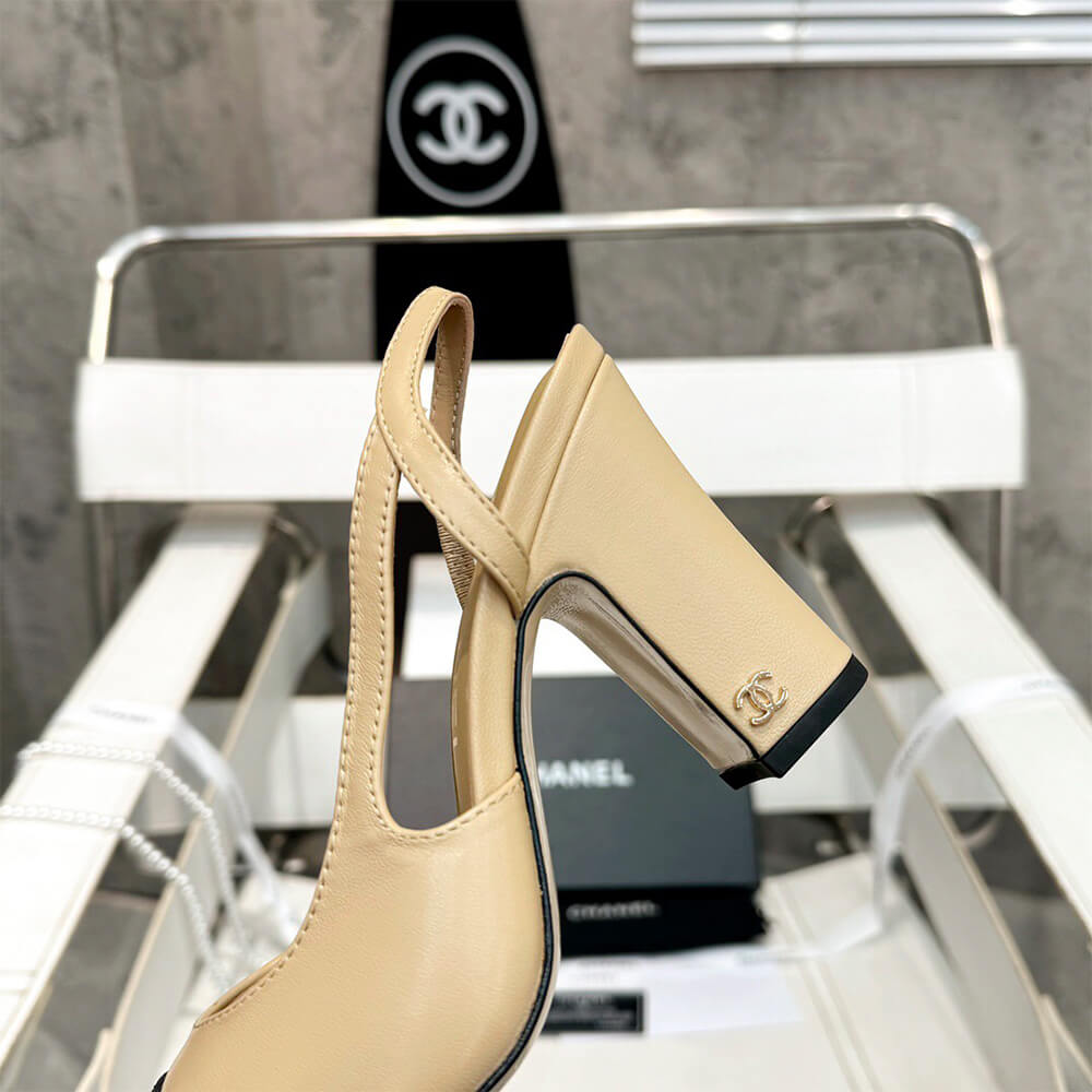 Ch*el slingbacks(high-end grade)
