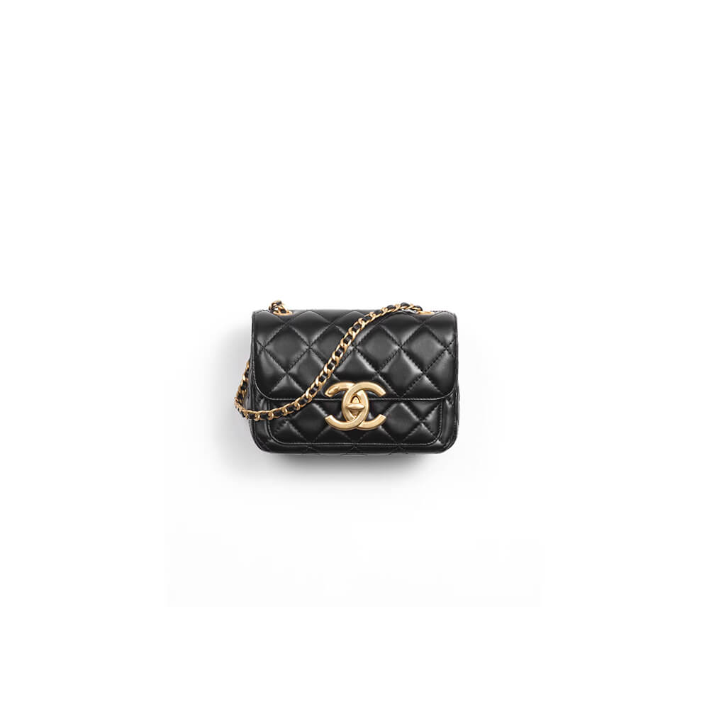 Ch*el mini flap bag(high-end grade)