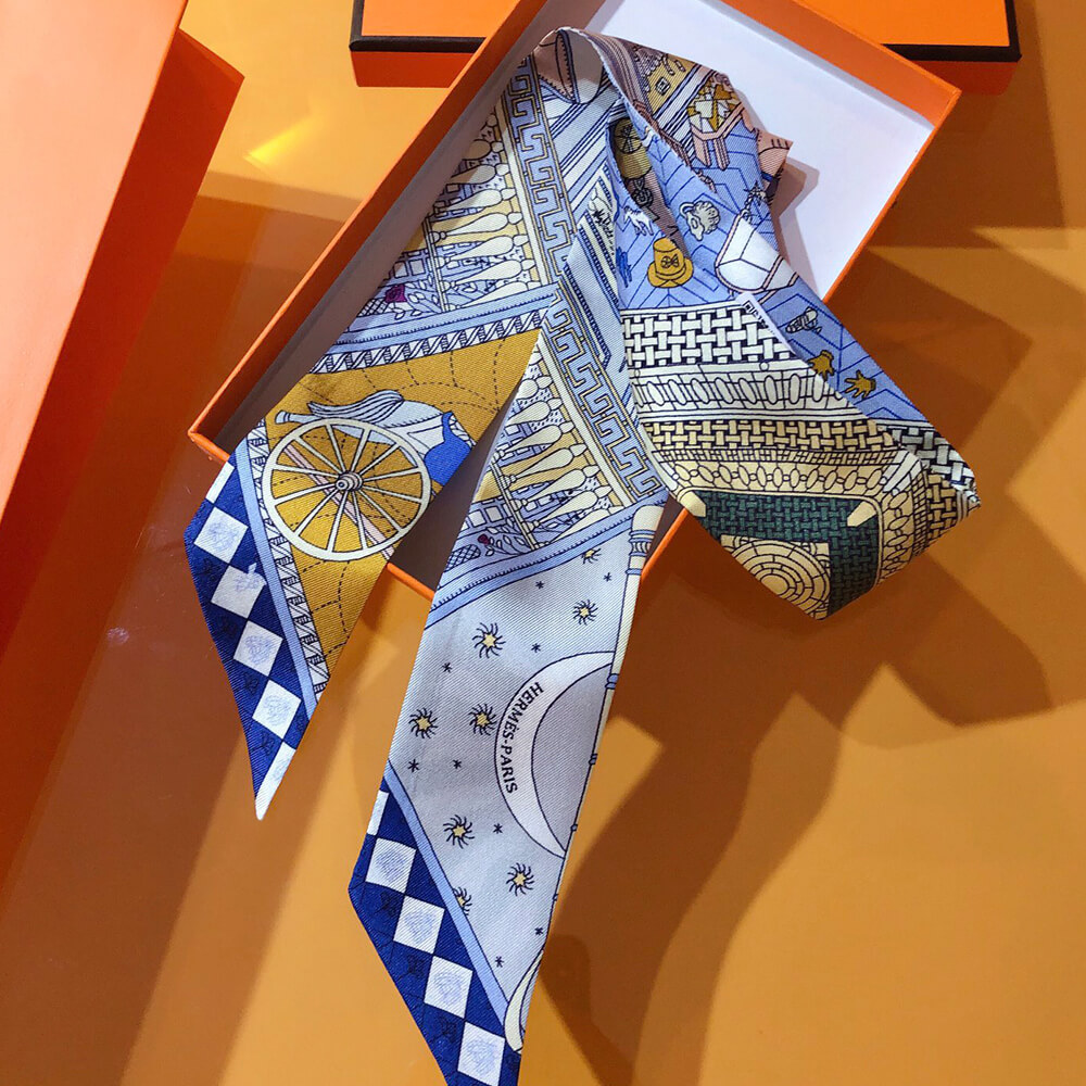 H**mes twilly scarves(24 styles)