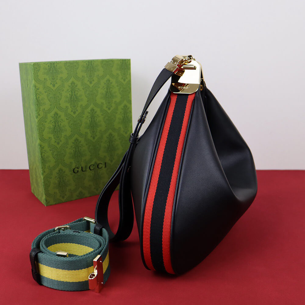 G*u*i attache large shoulder bag