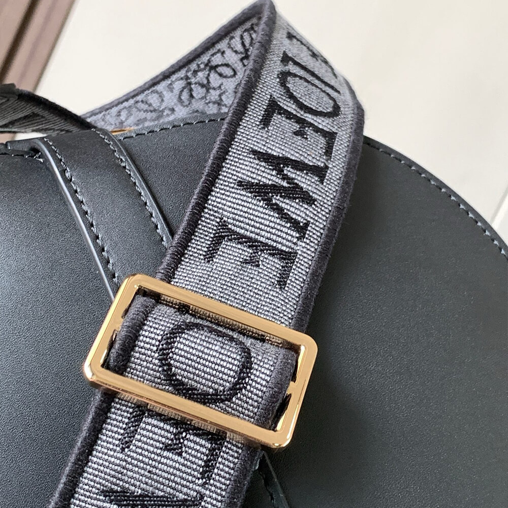 Loewe Small Gate bag in soft calfskin and jacquard