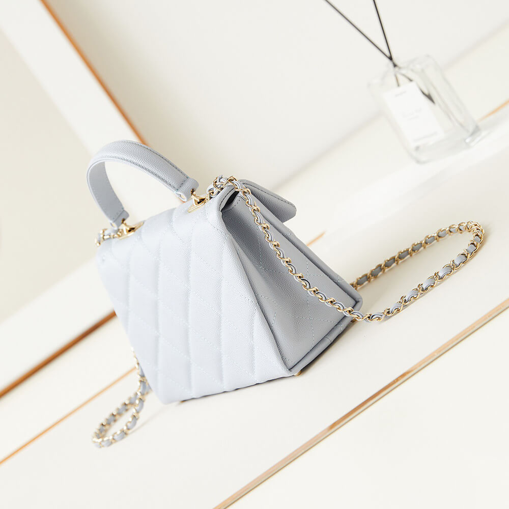 Ch*el small flap with top handle(high-end grade)