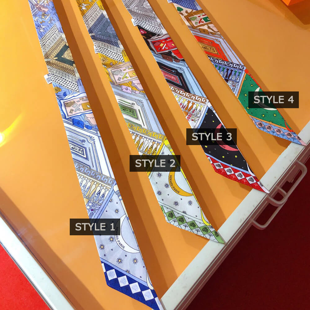 H**mes twilly scarves(24 styles)