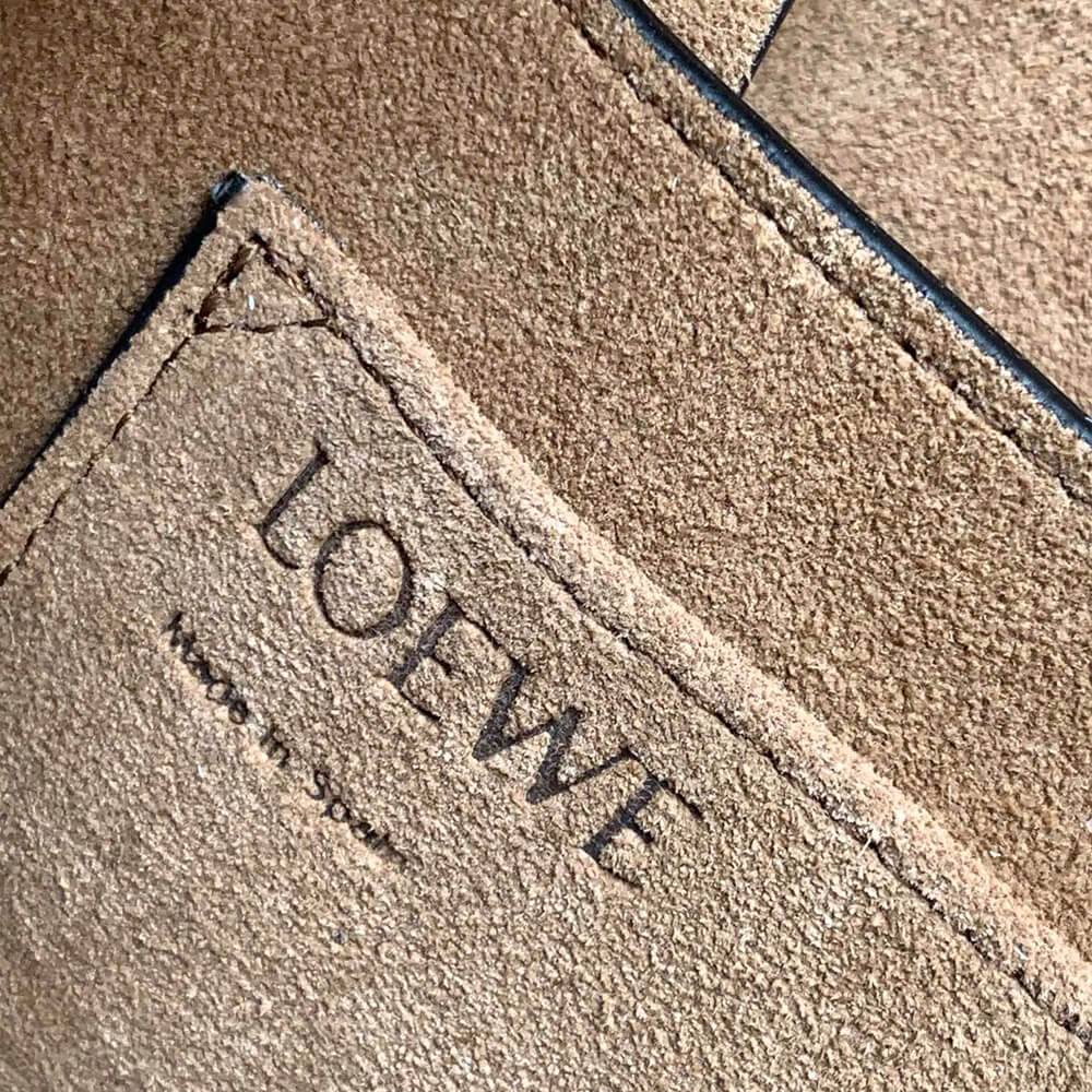 Loewe Small Gate bag in soft calfskin and jacquard