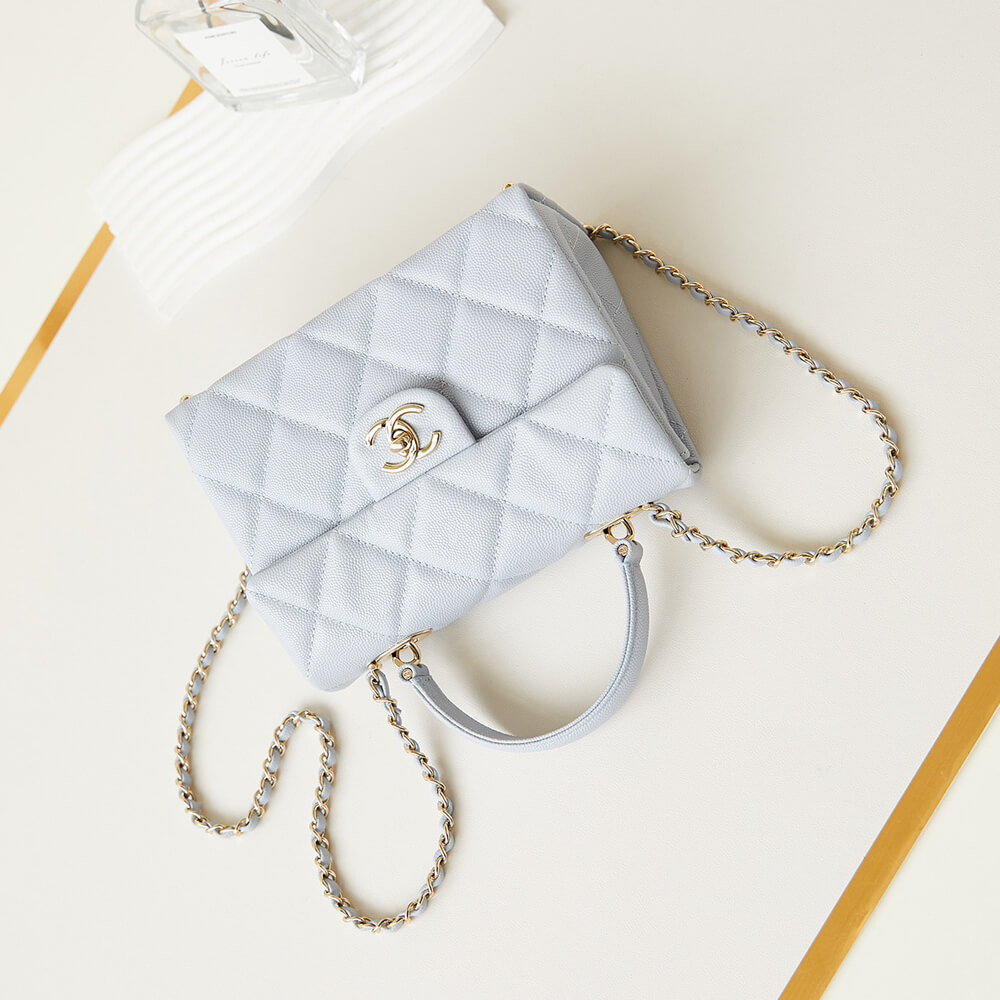 Ch*el small flap with top handle(high-end grade)