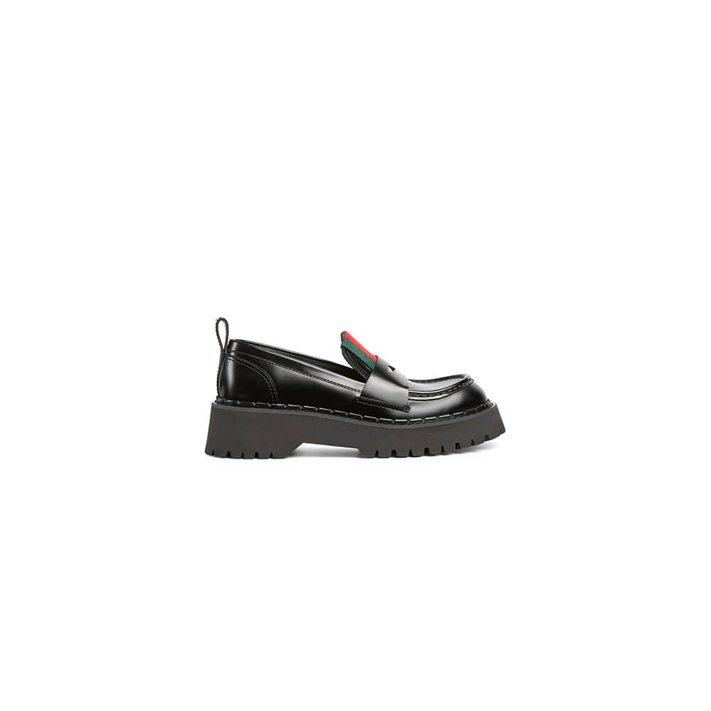 G*u*i women’s loafer with web