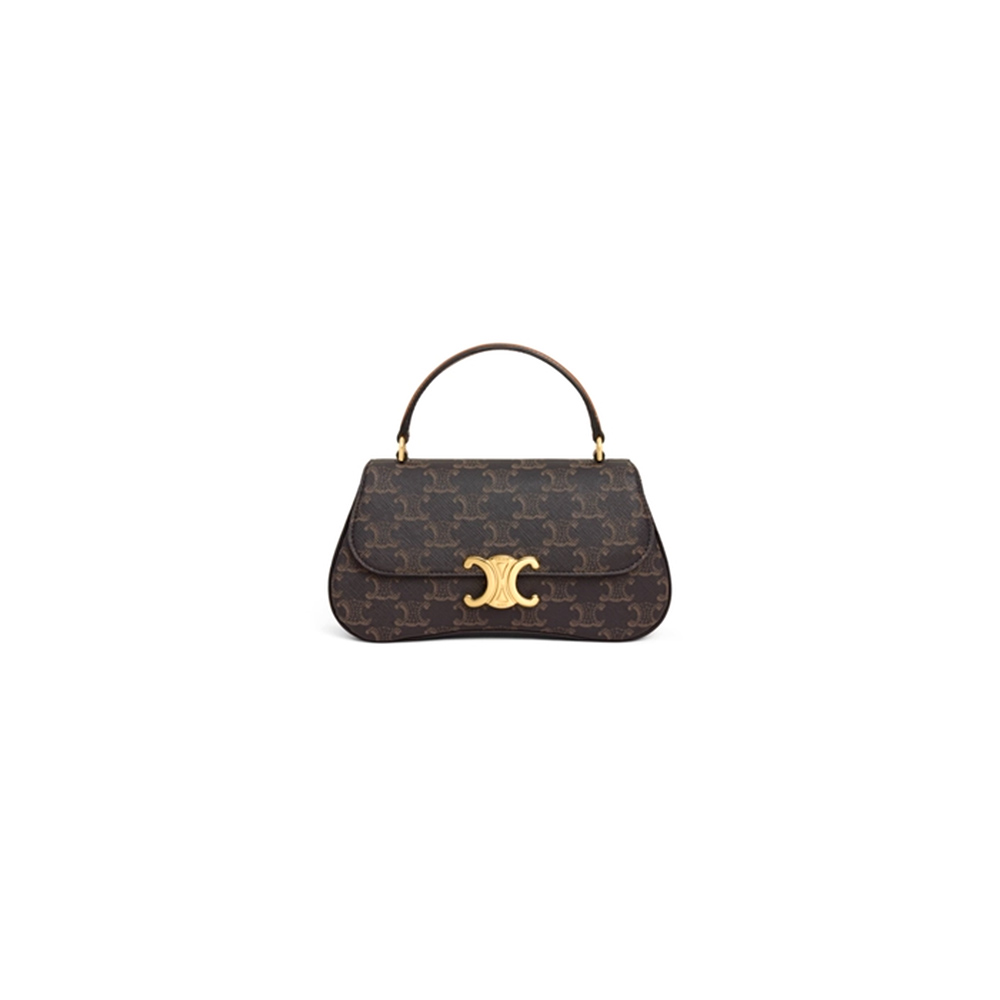 teen Ce**e lola in triomphe canvas and calfskin(high-end grade)