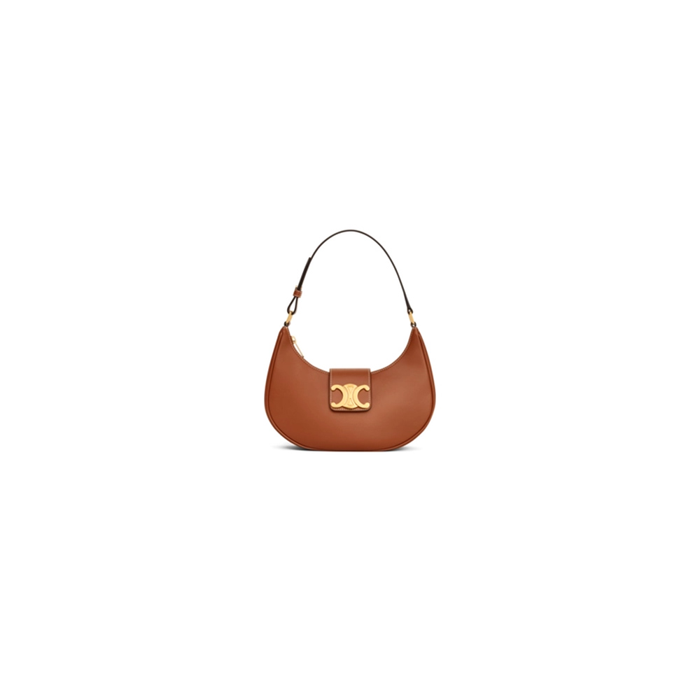 Ce**e medium ava triomphe bag in smooth calfskin