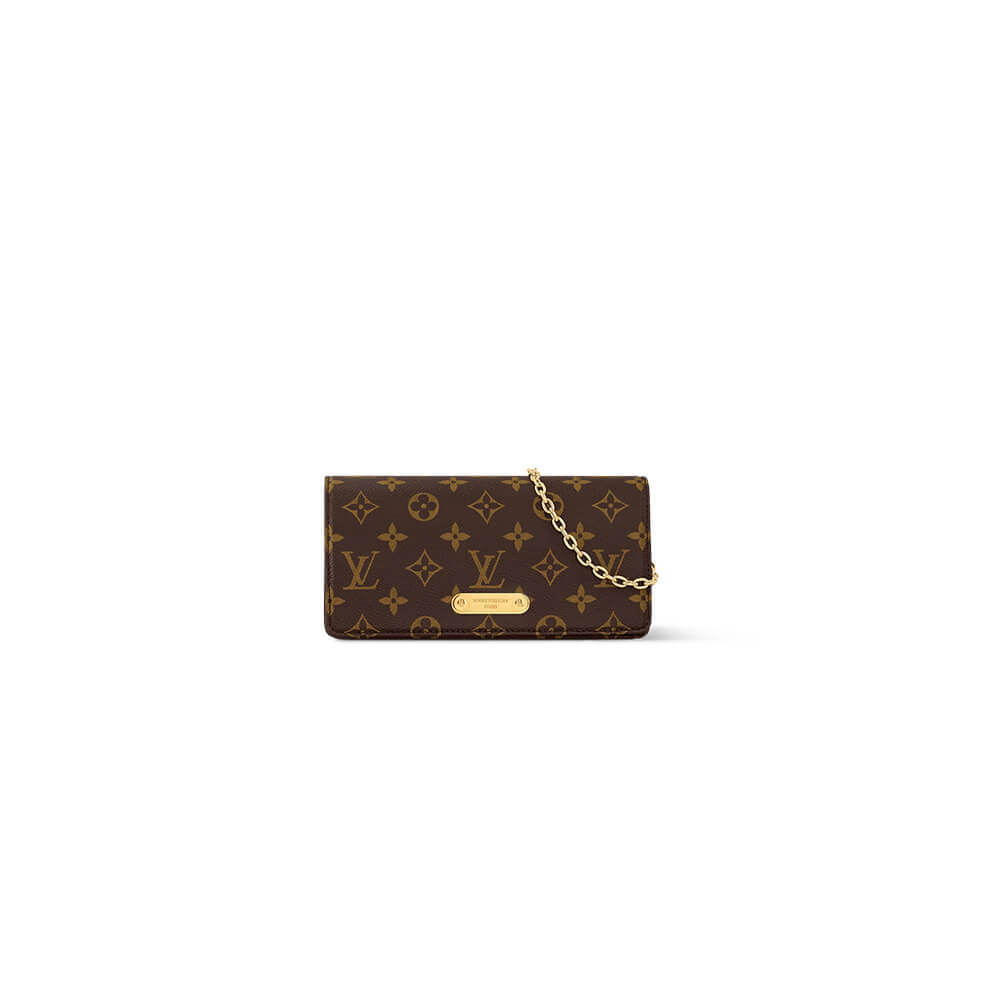 LV Wallet On Chain Lily(HIGH-END GRADE)