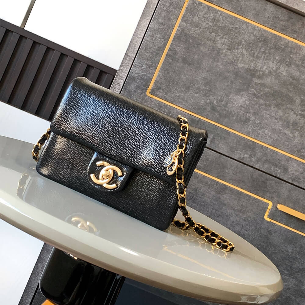 Ch*el mini flap bag(high-end grade)