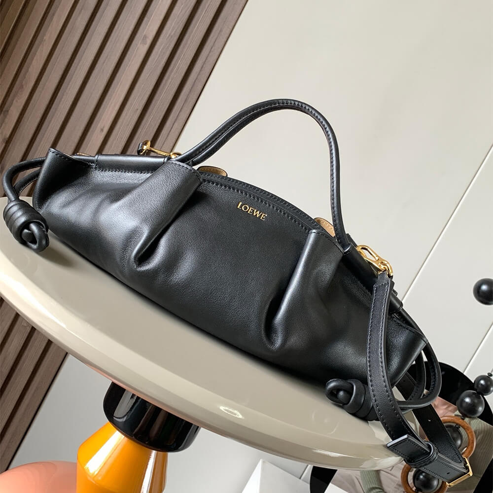 Loewe Small Paseo bag in shiny nappa calfskin(high-end grade)