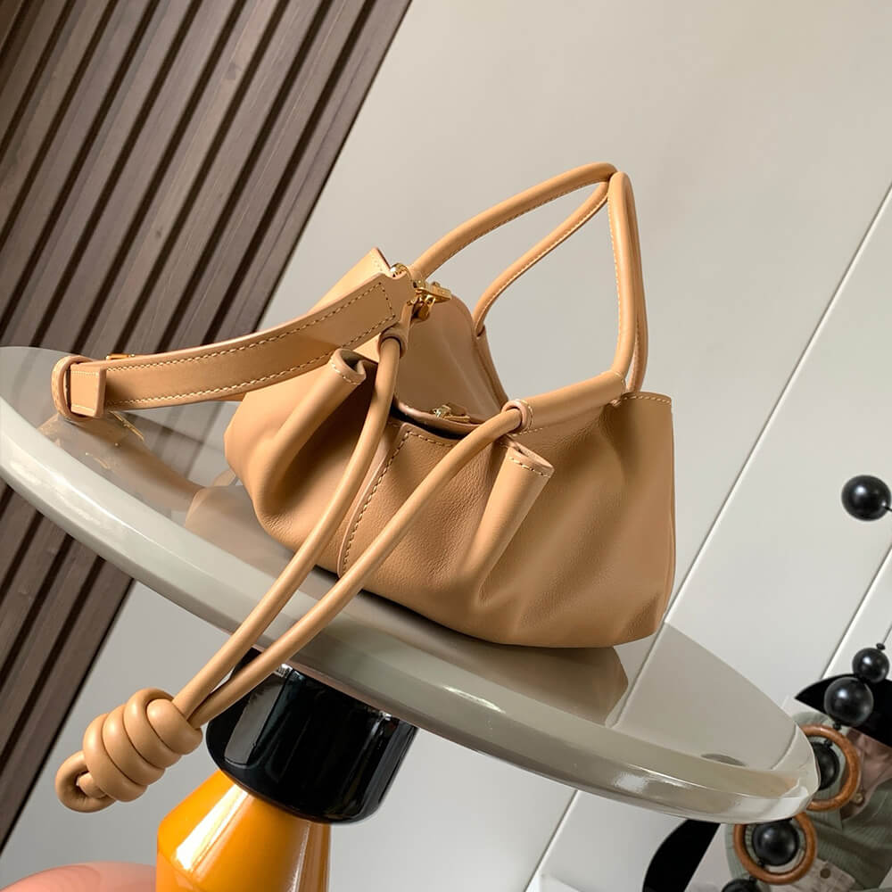 Loewe Small Paseo bag in shiny nappa calfskin(high-end grade)