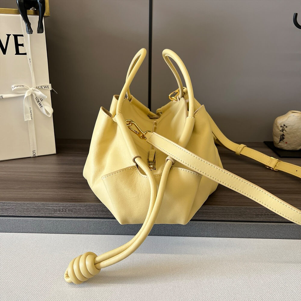 Loewe Small Paseo bag in shiny nappa calfskin(high-end grade)