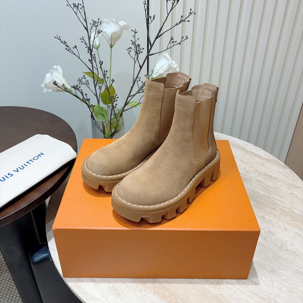 LV Checker Chelsea Boot