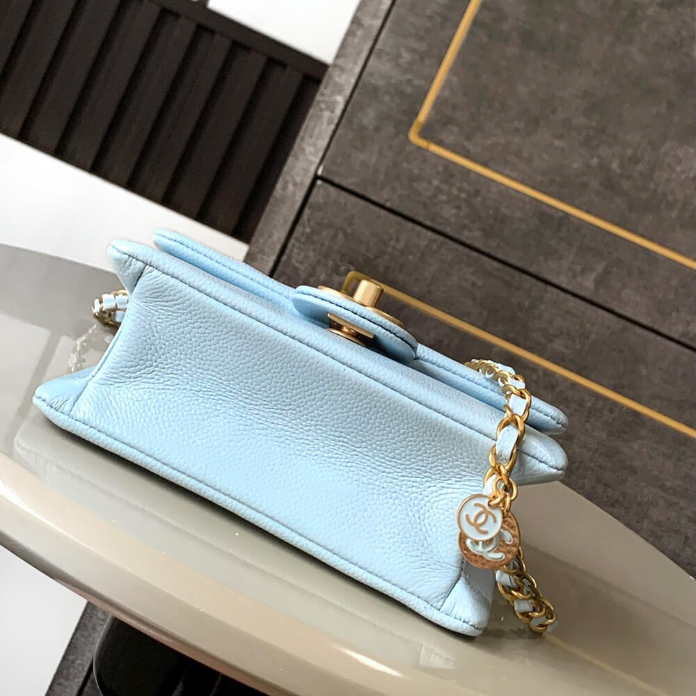 Ch*el mini flap bag(high-end grade)