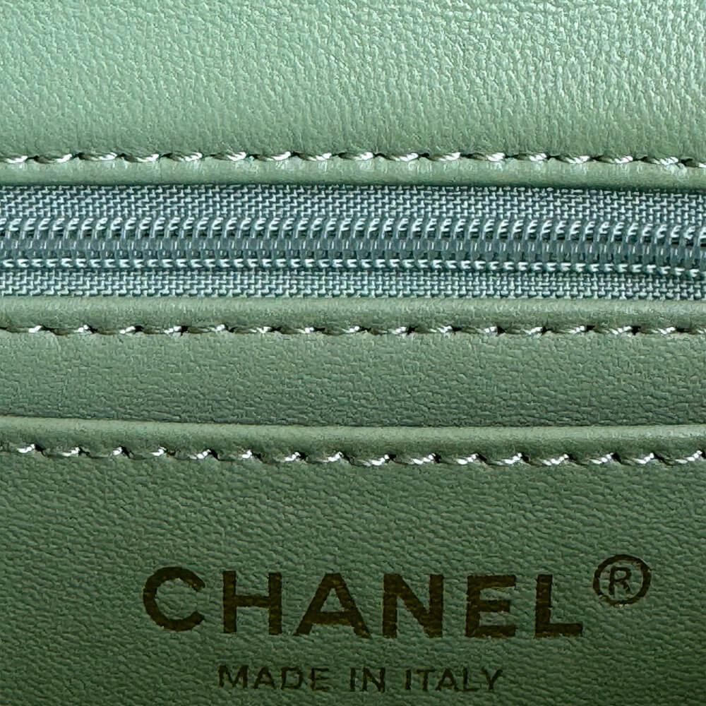 Ch*el mini classic handbag with top handle