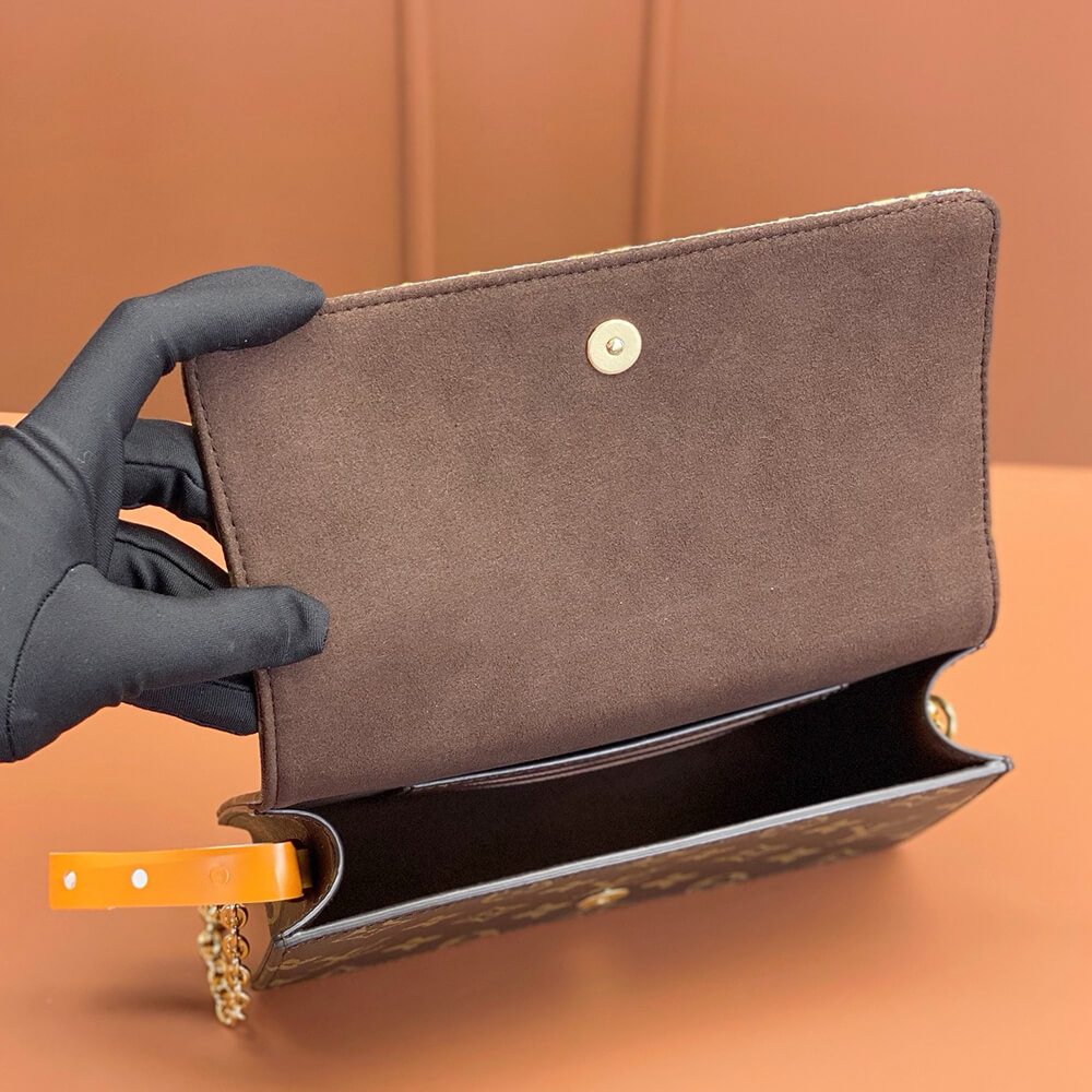 LV Wallet On Chain Lily(HIGH-END GRADE)