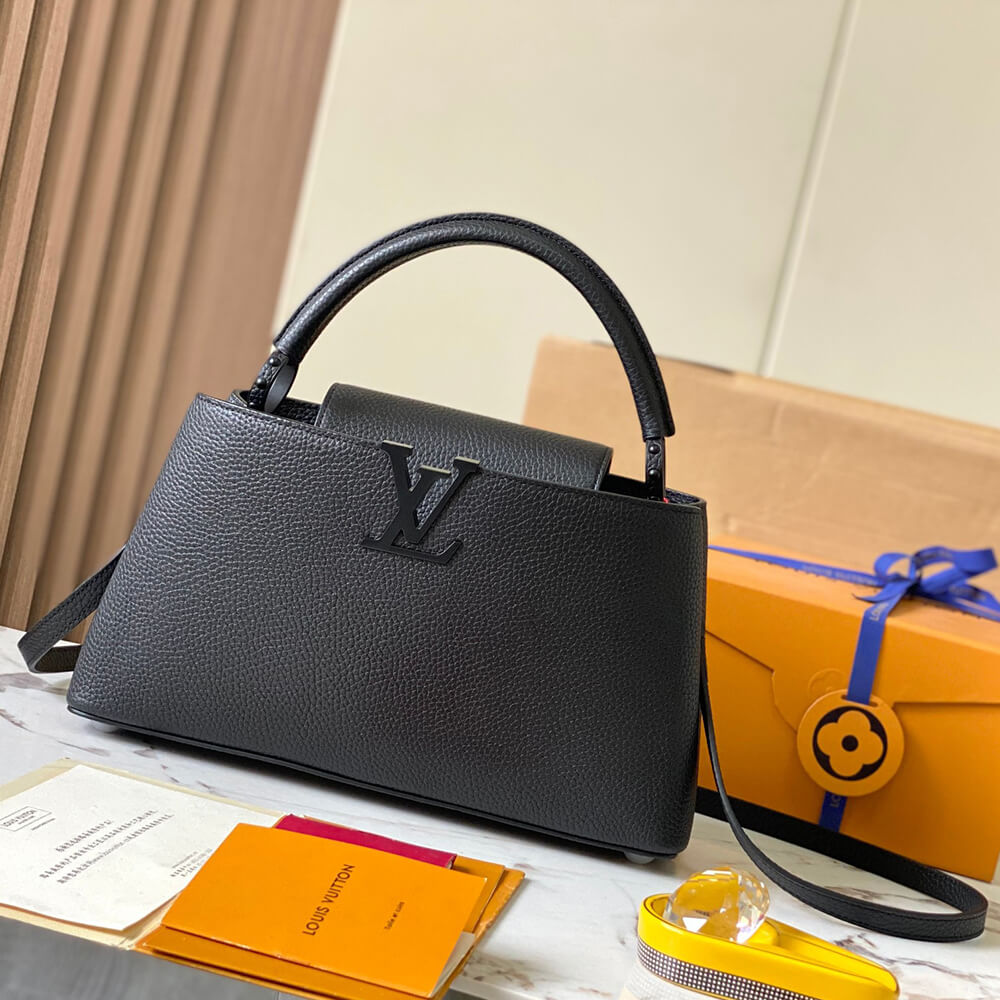 LV Capucines East-West MM(HIGH-END GRADE)