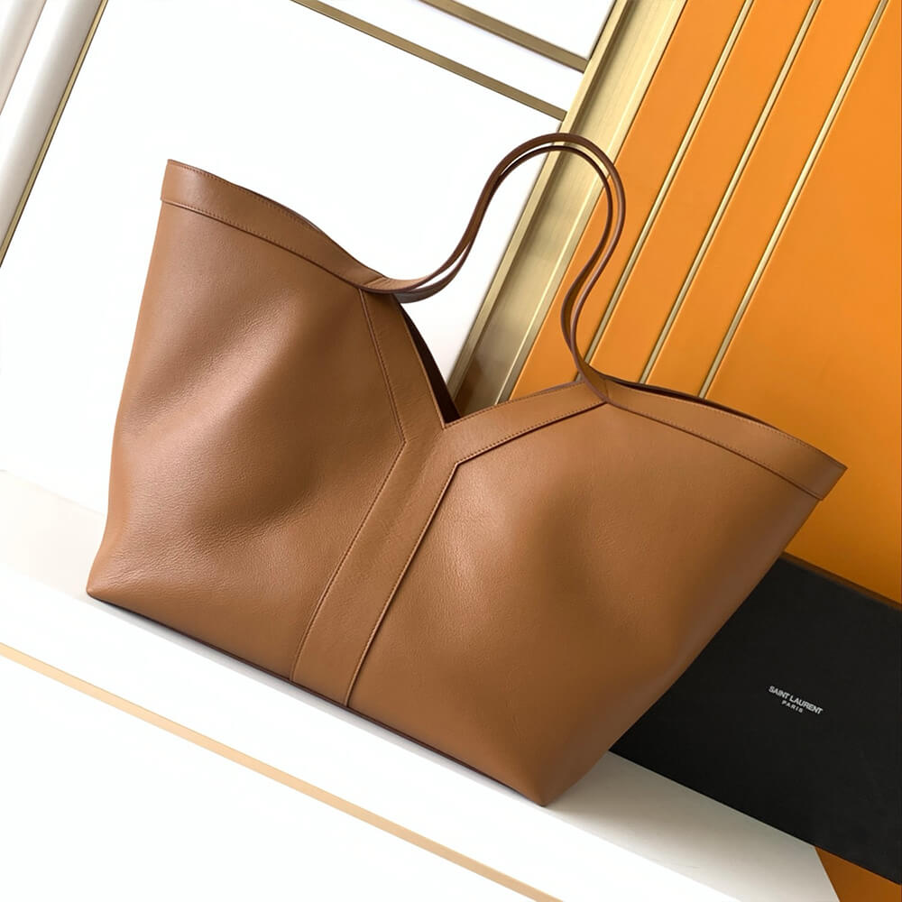 YSL Y TOTE IN LEATHER(HIGH-END GRADE)