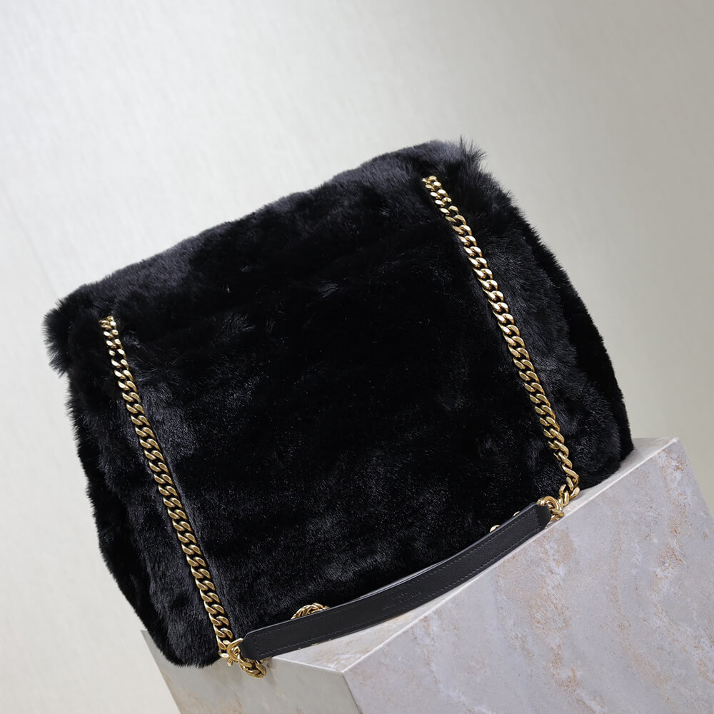 YSL NIKI large in shearling(high-end grade)