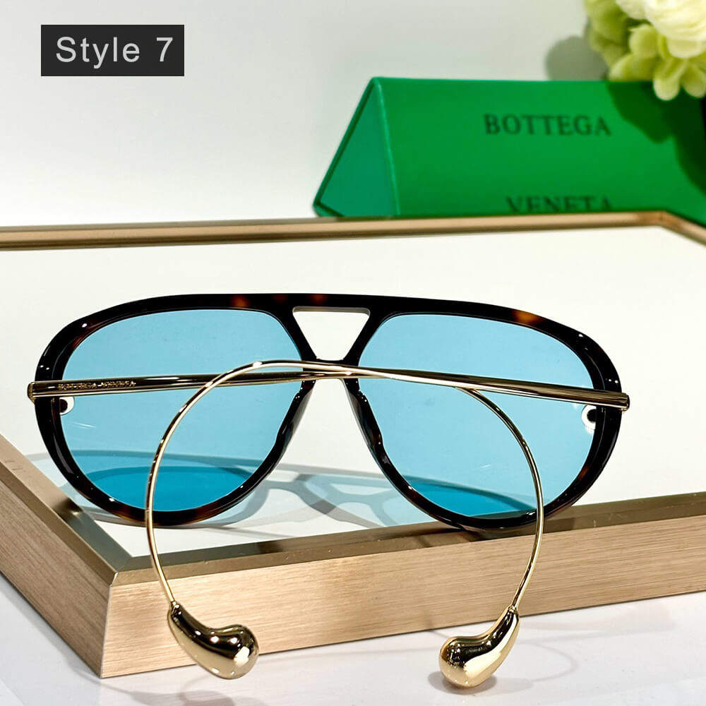 bo*te*ga Ve*ne*ta drop aviator sunglasses