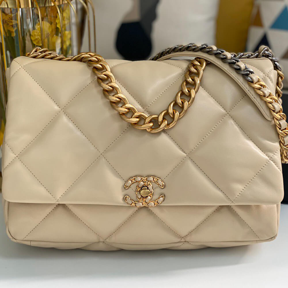 Ch*el 19 maxi handbag(high-end grade)