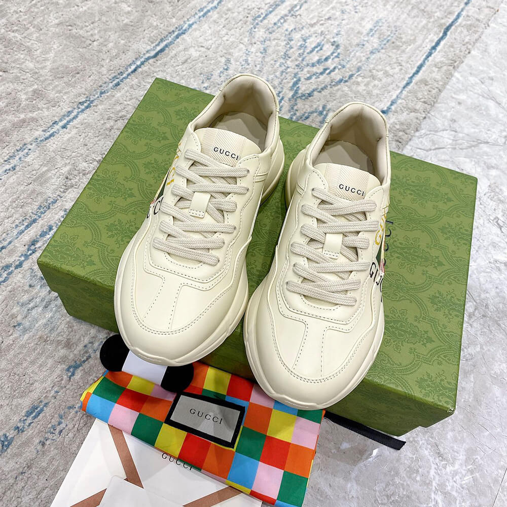 G*u*i rhyton sneaker with box logo