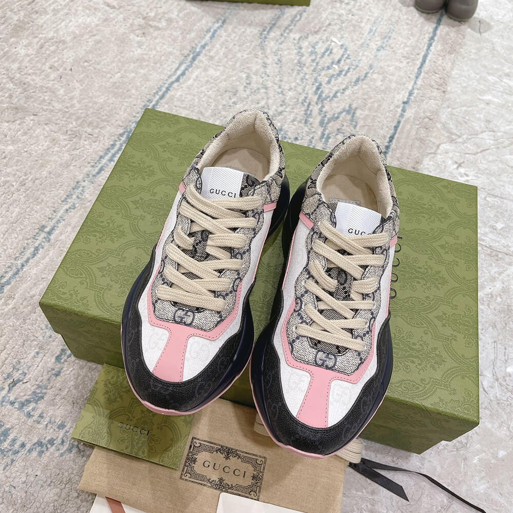 g*u*i multicolor gg S*p*e rhyton sneaker