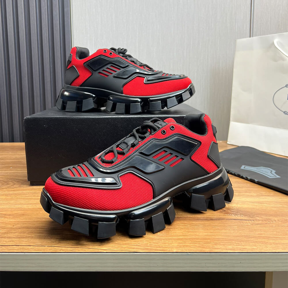 Pra*a cloudbust thunder technical fabric sneakers
