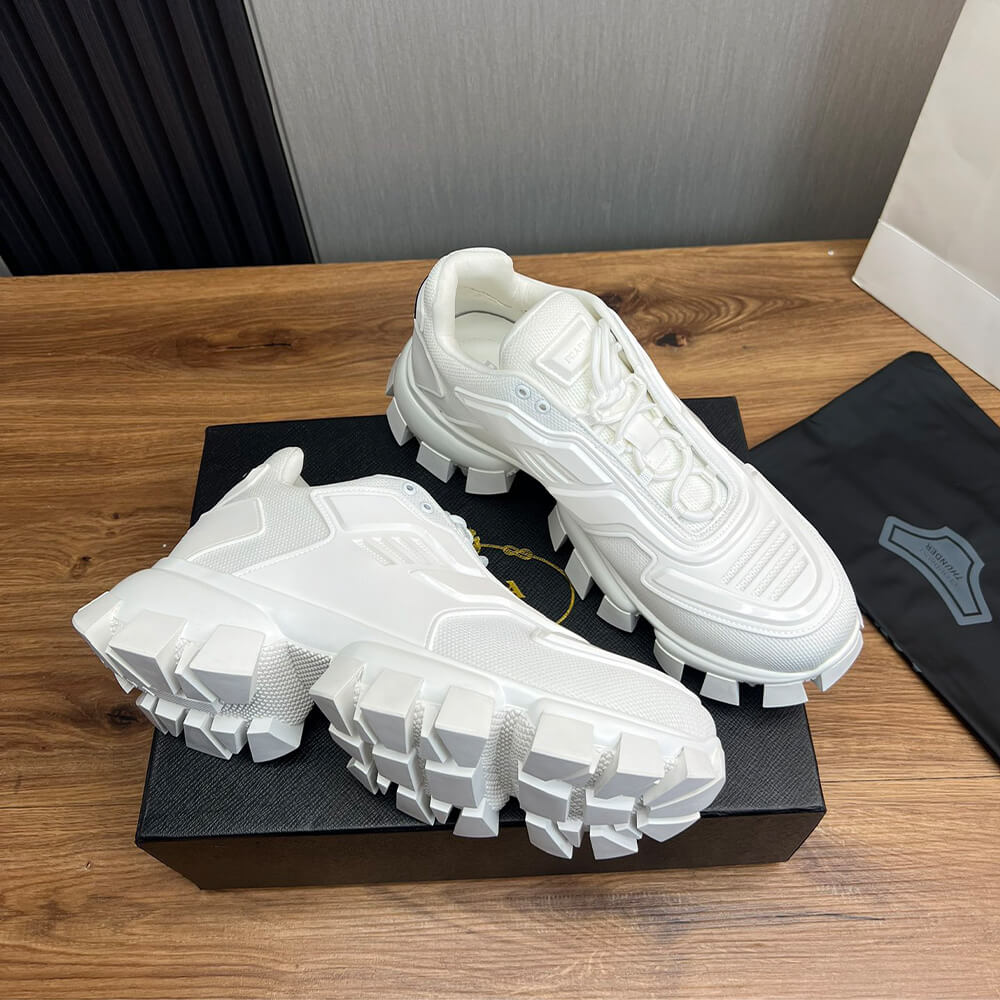 Pra*a cloudbust thunder technical fabric sneakers