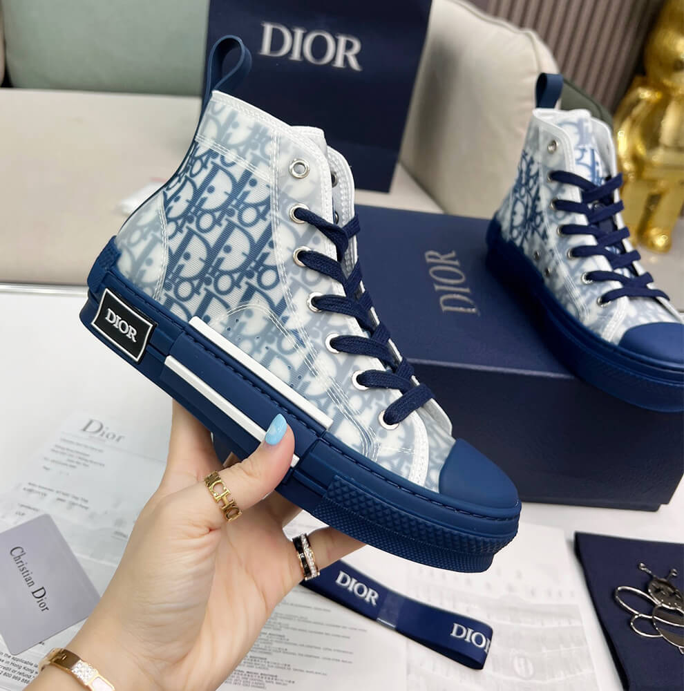 D*or b23 high-top sneakers D*or oblique