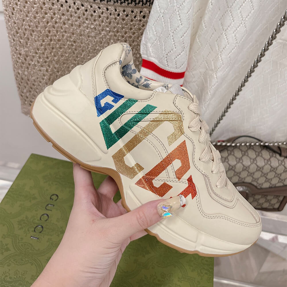 G*u*i rhyton ‘glitter’ sneaker