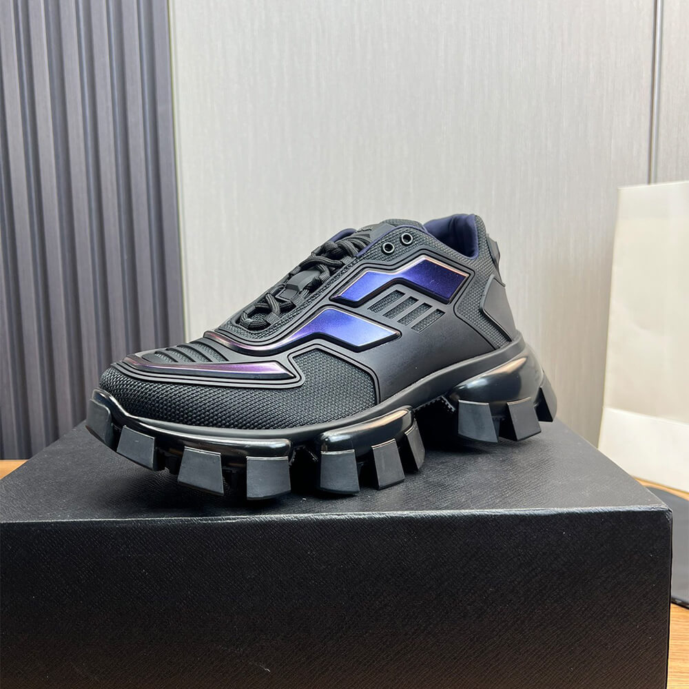 Pra*a cloudbust thunder technical fabric sneakers