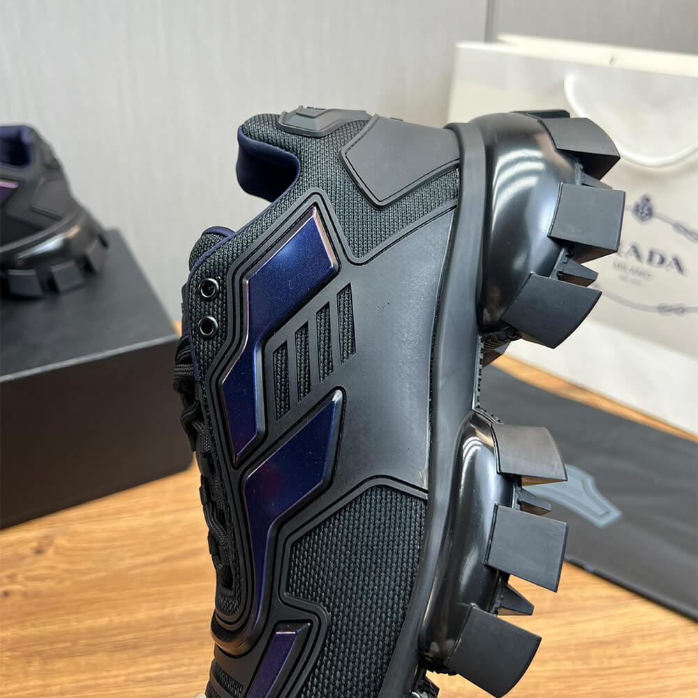 Pra*a cloudbust thunder technical fabric sneakers