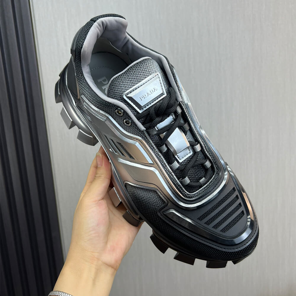 Pra*a cloudbust thunder technical fabric sneakers
