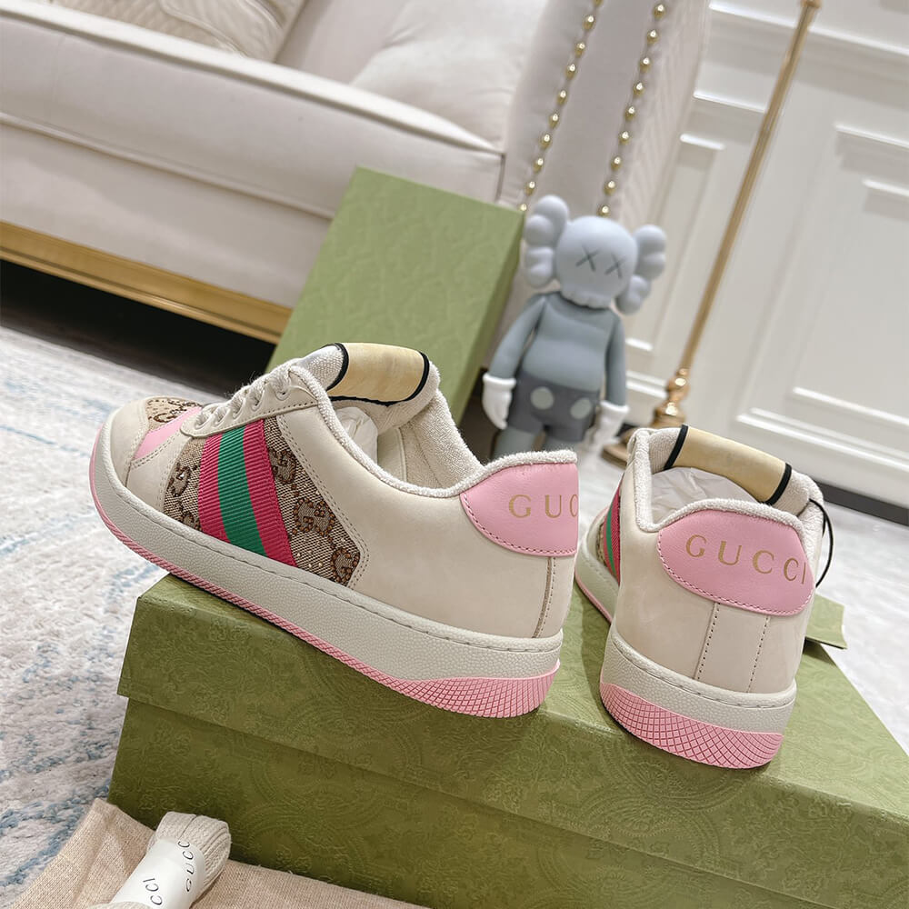 G*u*i women’s screener sneaker with crystals