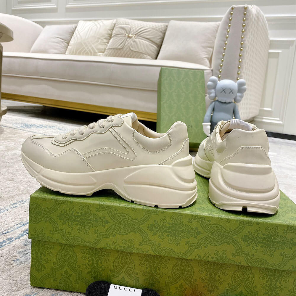 G*u*i rhyton leather sneakers