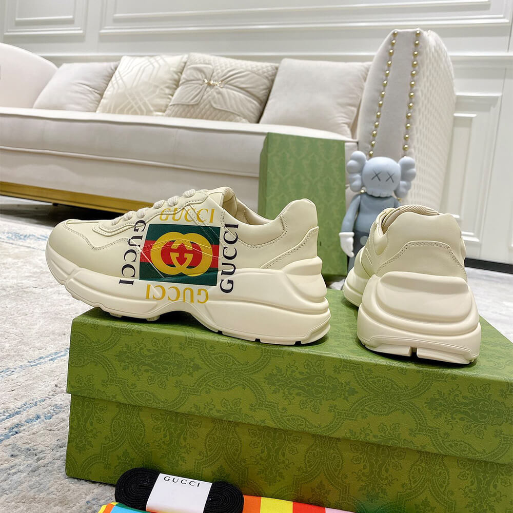 G*u*i rhyton sneaker with box logo