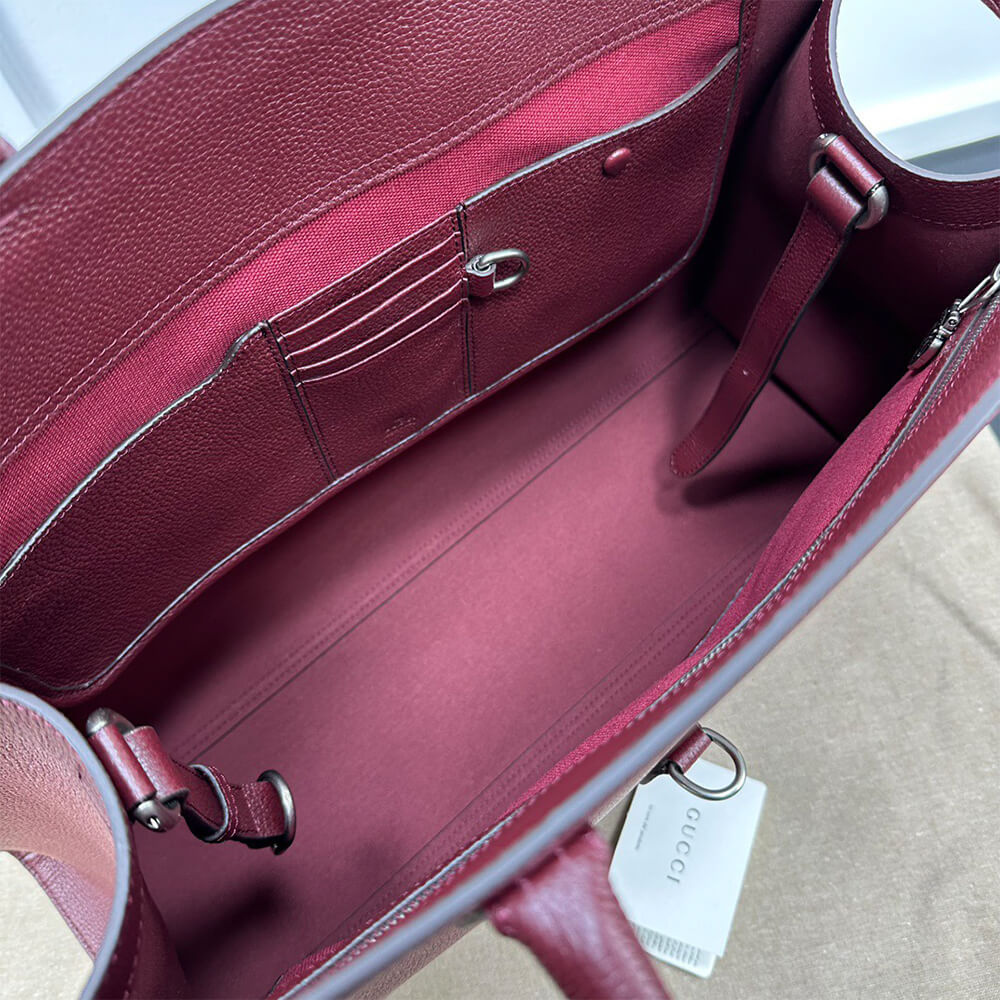 G*u*i large tote bag with hook closure(high-end grade)