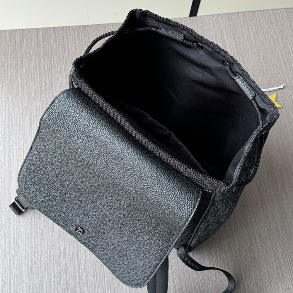 D*or saddle backpack with flap(high-end grade)